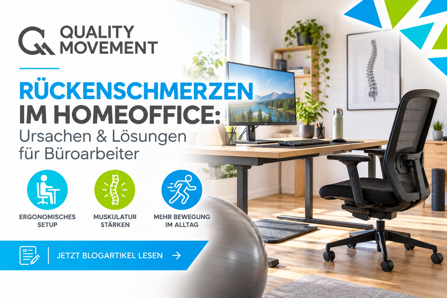 Rückenschmerzen im Homeoffice